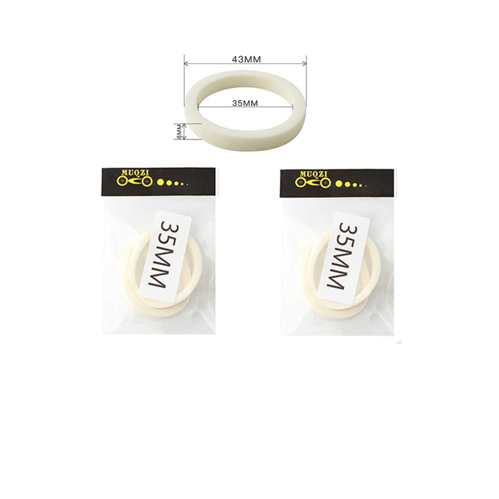 2/4/10PCS MTB Bike For Maintenance Sponge Ring Suspension For Oil Sealed Lubricating Sponge Ring Cycling Accessories