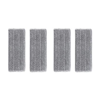 4er-Pack Mopp-Pads, Nass-Trocken-Mikrofaser-Mopp-Reinigungspad, Mopp-Nachfüllpackungen, Ersatzköpfe für die meisten Sprühmopps und Reveal-Mopps