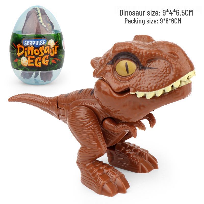 Cross-Border Tyrannosaurus Rex Articulated Dinosaur Egg Pack Toy
