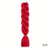Extensión de Cabello Sintético Jumbo para Trenzas Fibra Resistente al Calor Ombre Twist Extensión de Cabello para Trenzar Para Mujeres Niñas