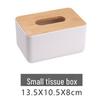 Desktop Wooden Tissue Box