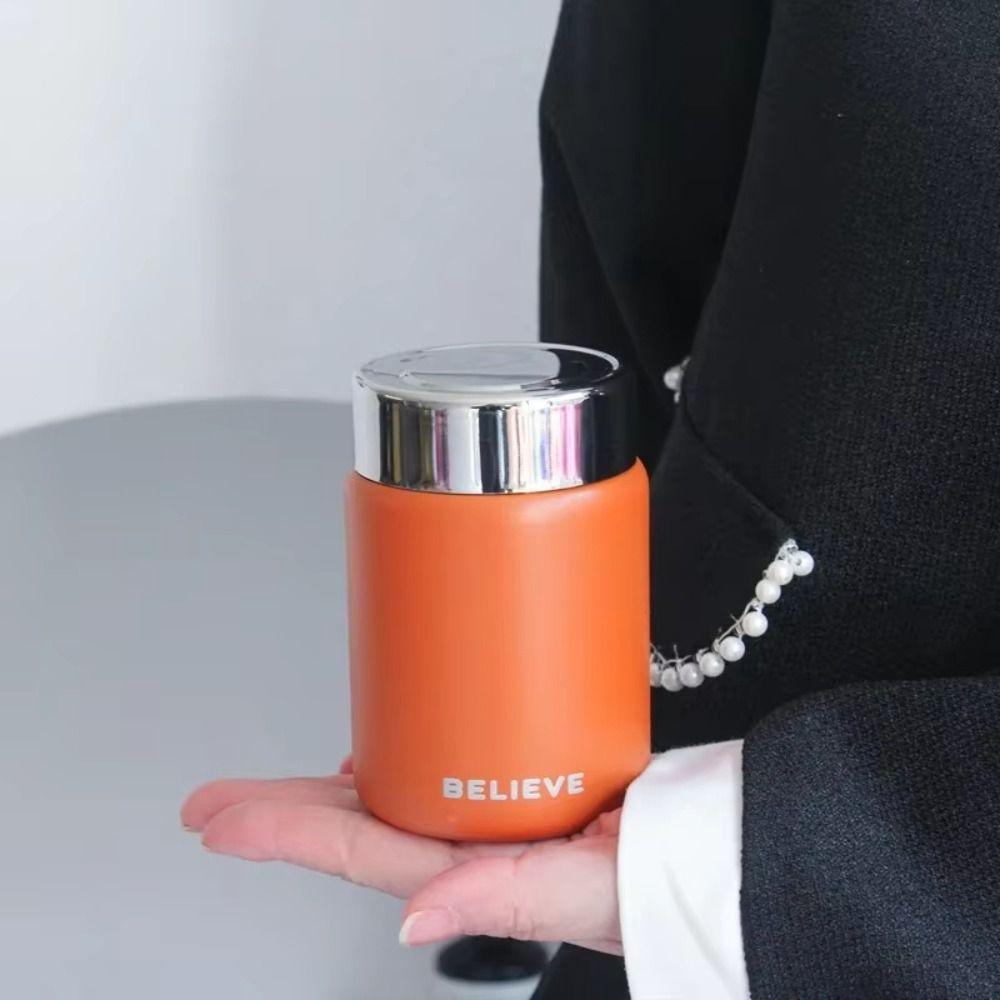 Stainless Steel Mini Thermos Cup Insulated Portable Vacuum Flask Mini Pocket Cup Outdoor Sports