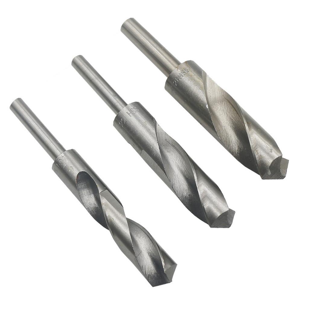 Professional Woodworking Helical Fluted Cobalt Drill Bit 14mm-30mm Round Reduced Shank HSS for Wood Iron Stainless Steel