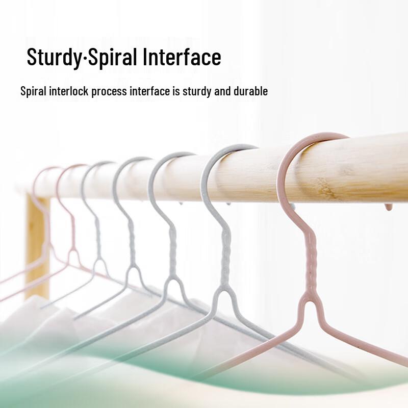 Foojo Non-Slip & Non-Marking Dip-Coated Hangers