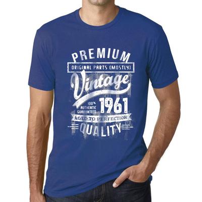 Homme T-shirt Graphique Vintage Year Cadeau 1961