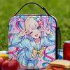 Needy Streamer Overload Kangel Lunch Bag Leisure Lunch Box For Women School  Cooler Bag Waterproof Print Thermal Tote Handbags