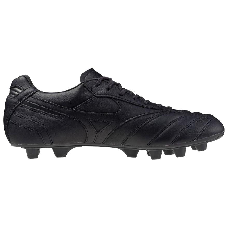 Mizuno Morelia 2 Fashion Comfortable Synthetic Leather Non-Slip Durable Football Shoes Unisex Football Shoes Black P1GA255100
