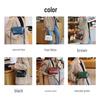 Bolsa Transversal Retro Feminina em Couro Genuíno - Elegante, Versátil, Pequena Bolsa de Couro para Ombro para o Dia a Dia.