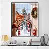 Disney Diamant Painting Nick Judy Weihnachtsthema Diamant Painting Zeichentrickfilm Kreuzstich Handgemachtes Geschenk, Heimdekoration
