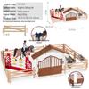 Children's Thousand-Mile Horse Simulation Model Toy and Sand Table Set