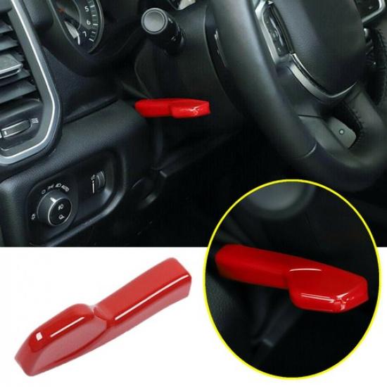 Red Steering Wheel Height Adjust Trim Accessories For - Dodge RAM 1500