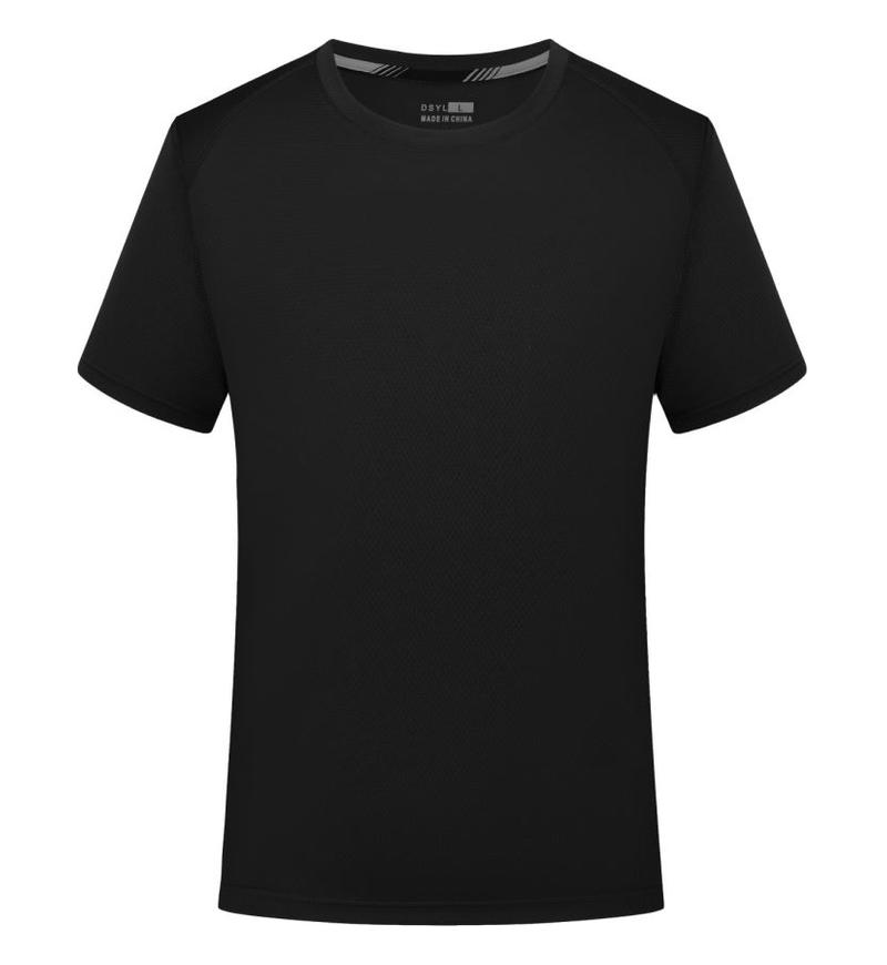 Comfortable Unisex T-shirt Summer Crew Neck Minimalist Tops Solid Color Unisex Lightweight T-shirt for Women and Men YG-2918