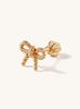 Minimal Piercing 14K Frill Ribbon Piercing