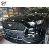 Carbon Fiber Double Layer Front Lip Splitter for Ford Mustang - Front Bumper Chin Kit.