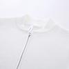 Men's Double Zip Stand Collar Knit Cardigan Korean Style Loose Casual Jacket