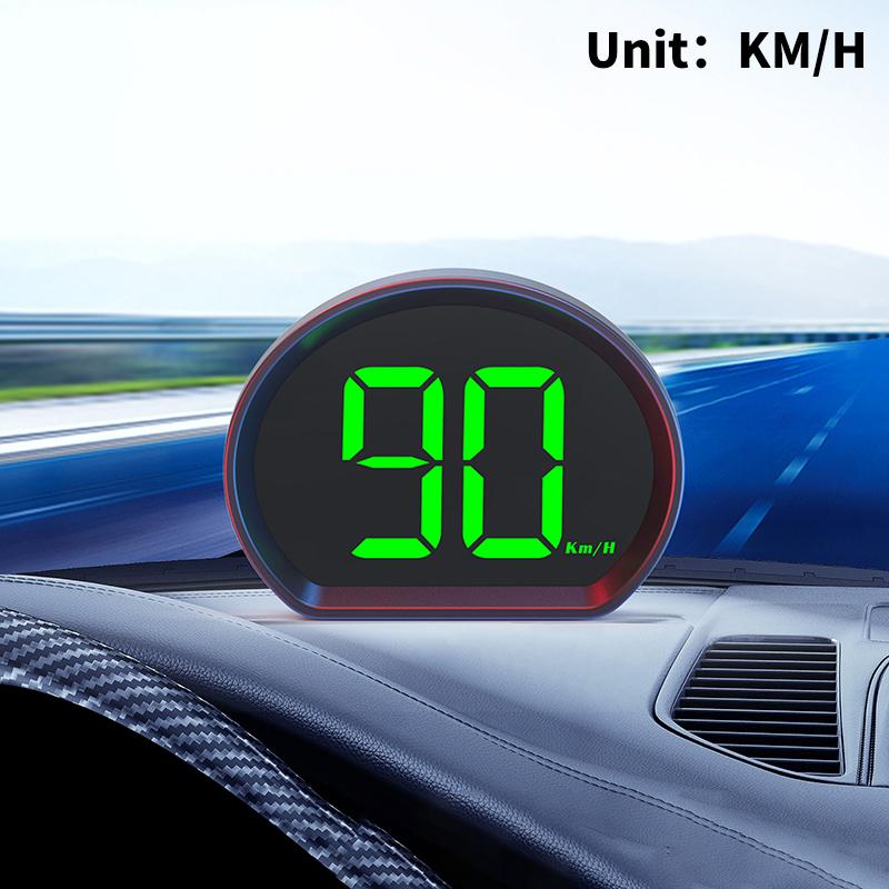 

Светодиодный цифровой спидометр, автомобильный проекционный дисплей, универсальные приборы для измерения скорости транспортных средств, спидометр, помощник для безопасного вождения грузовика зелёный