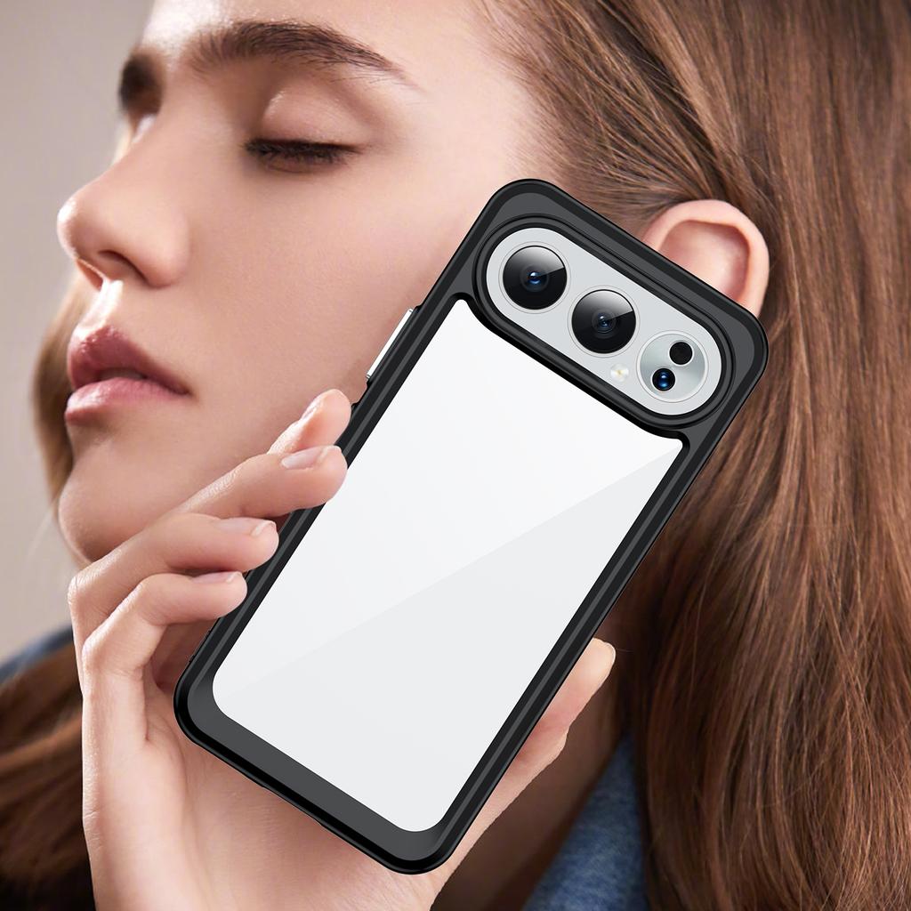 For Honor 500 Clear Case Honor 500 Pro Cover Coque Funda Hard Translucent Soft Edge Shockproof Phone Bumper Honor 500