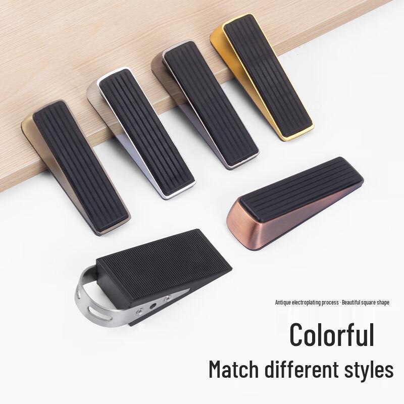 Heavy-Duty Zinc Alloy Door Stopper