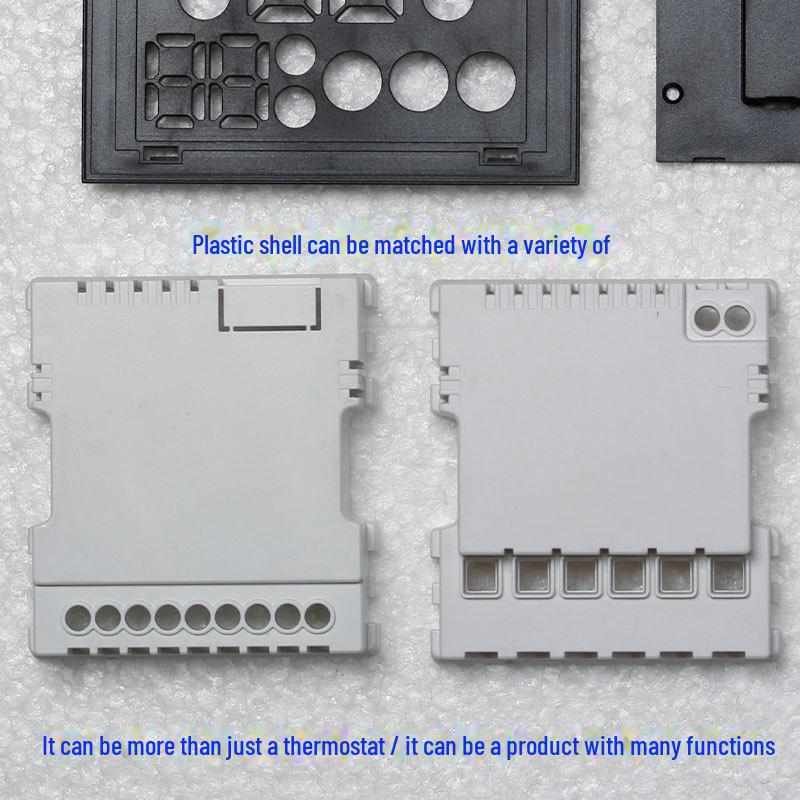 Full Screen Smart Switch Thermostat Parts for Smart Home Floor Heating and Air Conditioning Panel, Plastic Shell.