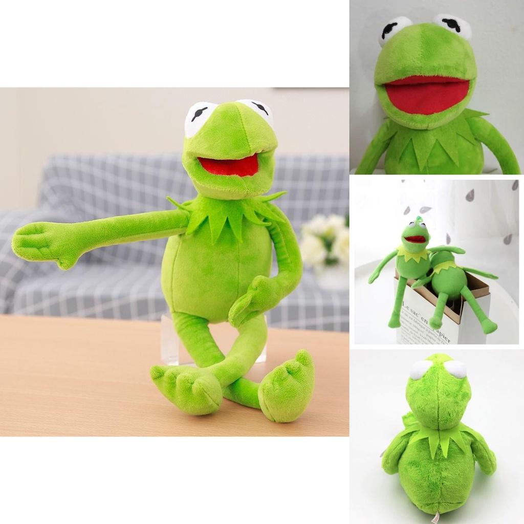 Adorable 18-inch Kermit Muppet Frog Plush Toy Doll For Soft Cuddly Fun