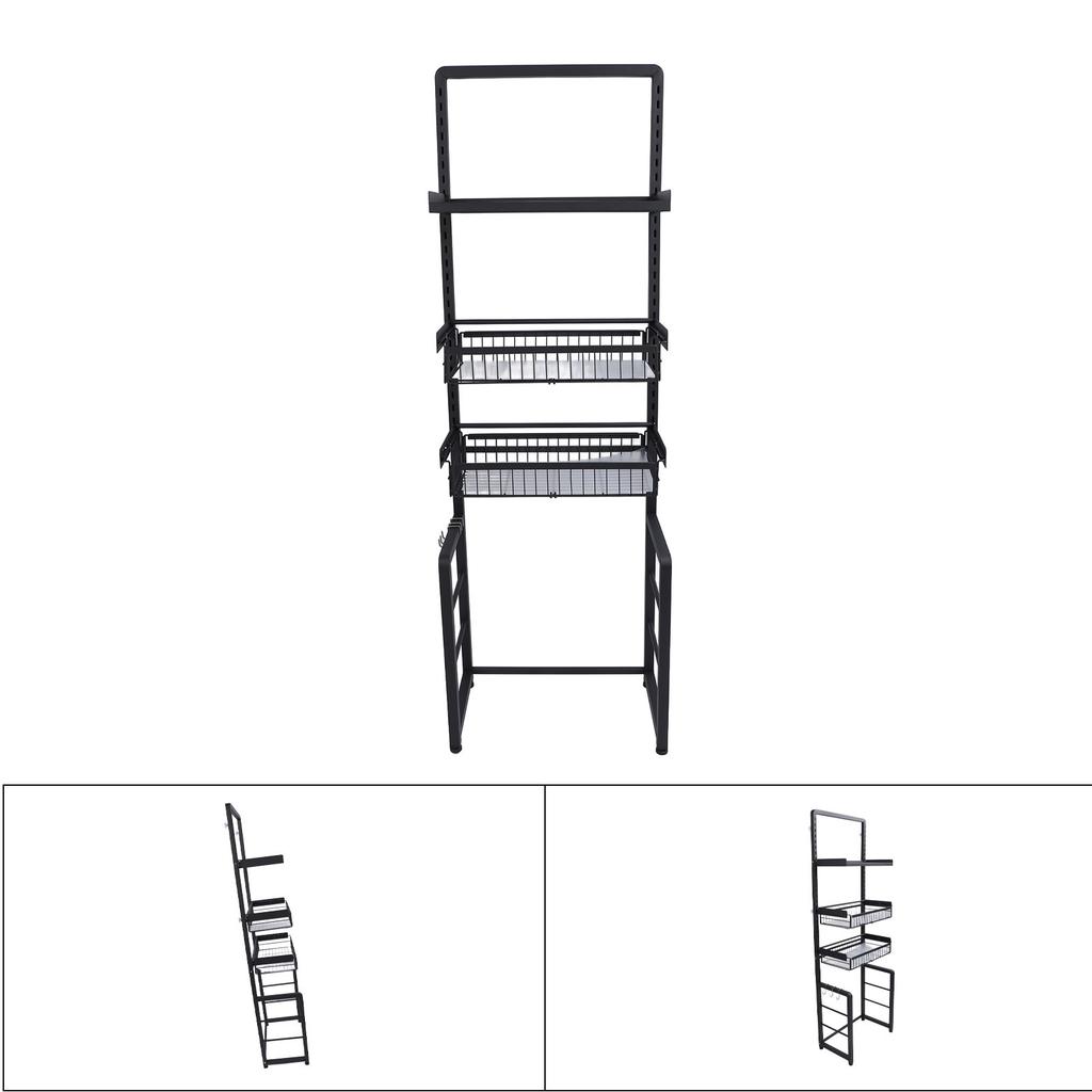 Over The Toilet Rack Over Toilet Bathroom Organizer Pull Out Adjustable Design Fit Most Toilets