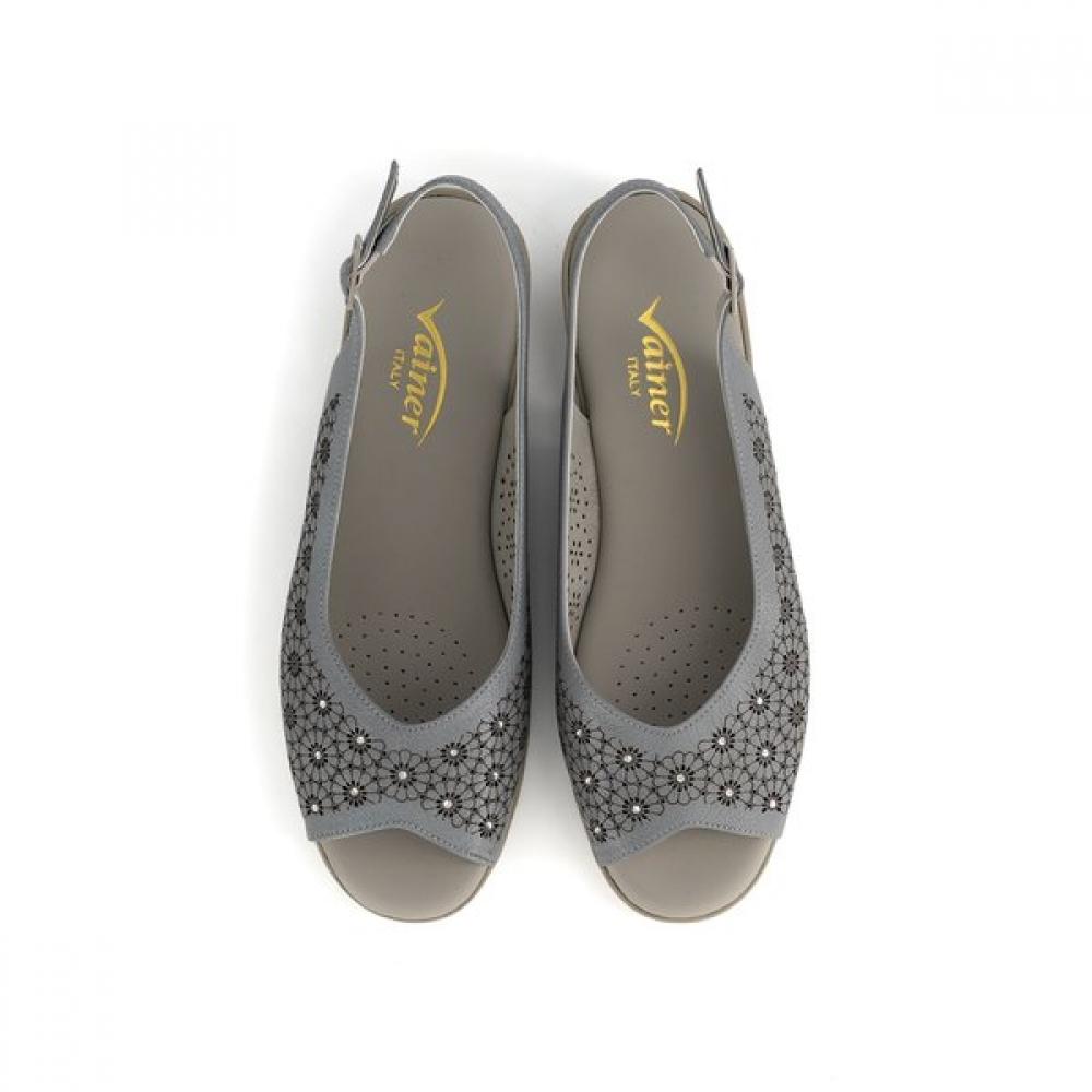 VAINER Women Sky Blue Comfort Sandal A381e0v12b