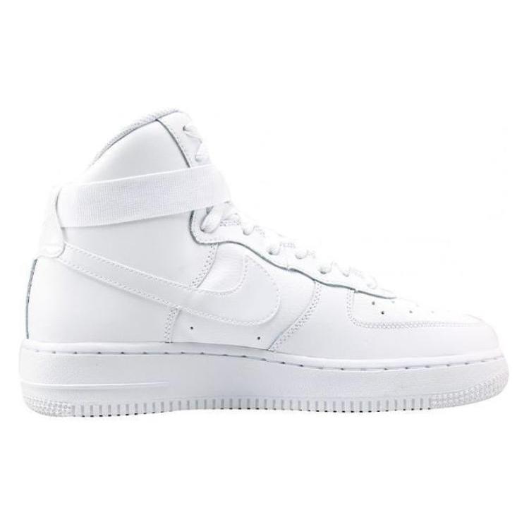 Ny Nike Air Force 1 High Hvit GS 653998-100