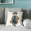Capa de almofada de desenho animado Cool P-Polo B-BearS Capa de Almofada Capas de Almofada Macias para Decoração de Sofá de Casa de Campo Decorações de Casa e Roupa de Cama SZT,(14)