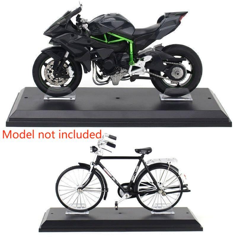 Plastic Display Stand For Motorcycle Models 1:12 Scale Flat Stable Base Stylish Multifunctional Storage And Showcase Organizer