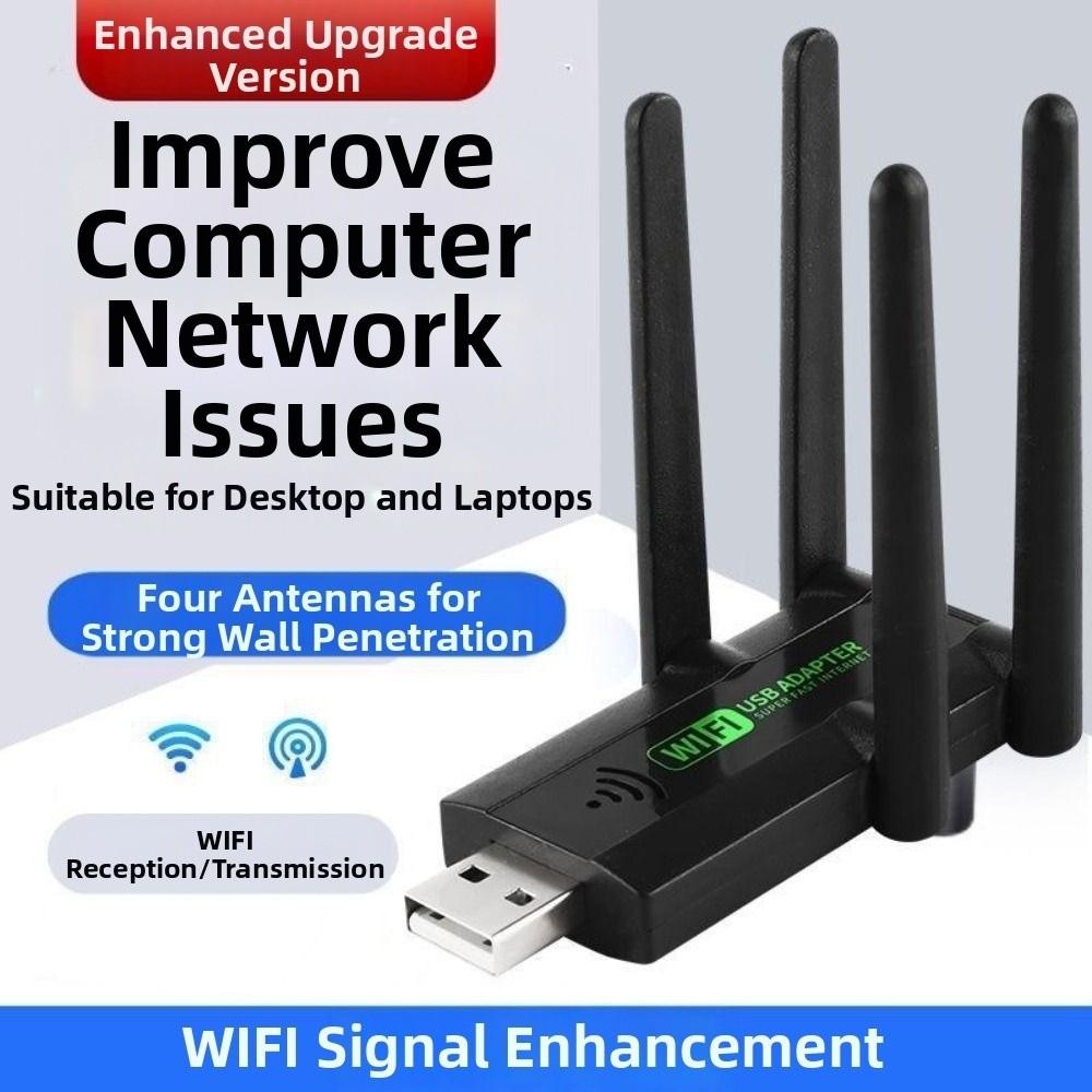 Dual Band WiFi USB Adapter USB3.0 Wireless Network Card Speed Boost  Home Use