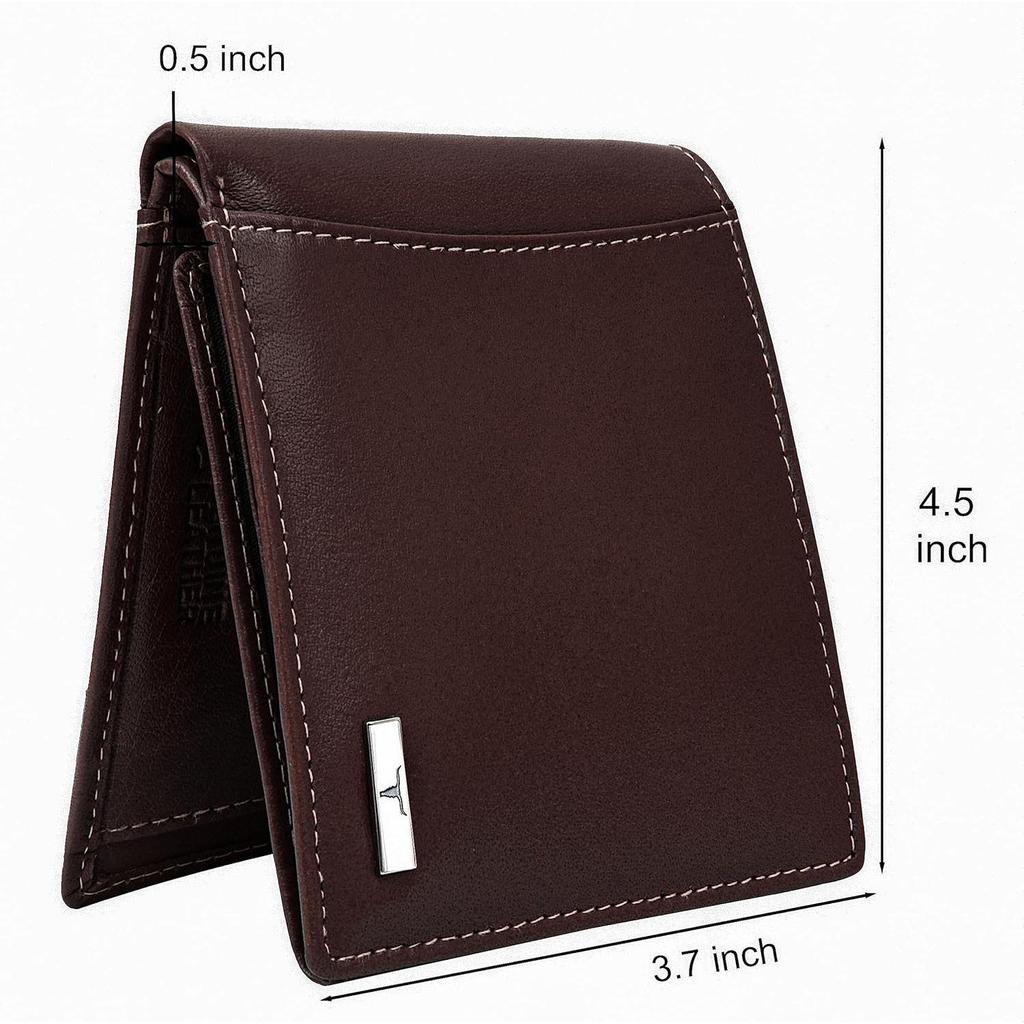 Oliver Aniline Brown Leather Wallet for Men