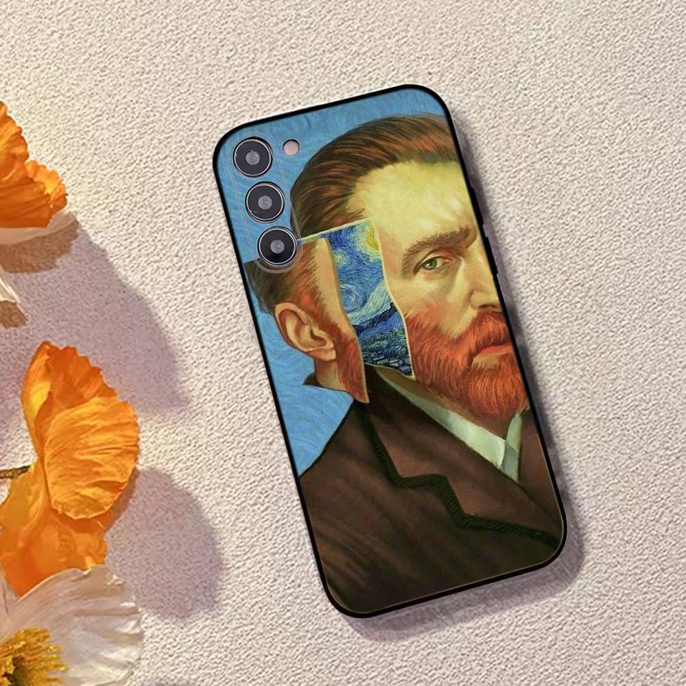 

Van Gogh A-Art Aesthetic Phone Case For Samsung Galaxy A73,A72,A71,A70,A53,A52,A51,Soft Silicone Black Cover Samsung a31