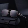 JYL TS Men's Retro Double-Bridge Square - Driving Outdoor Sun Shades WF-5G285