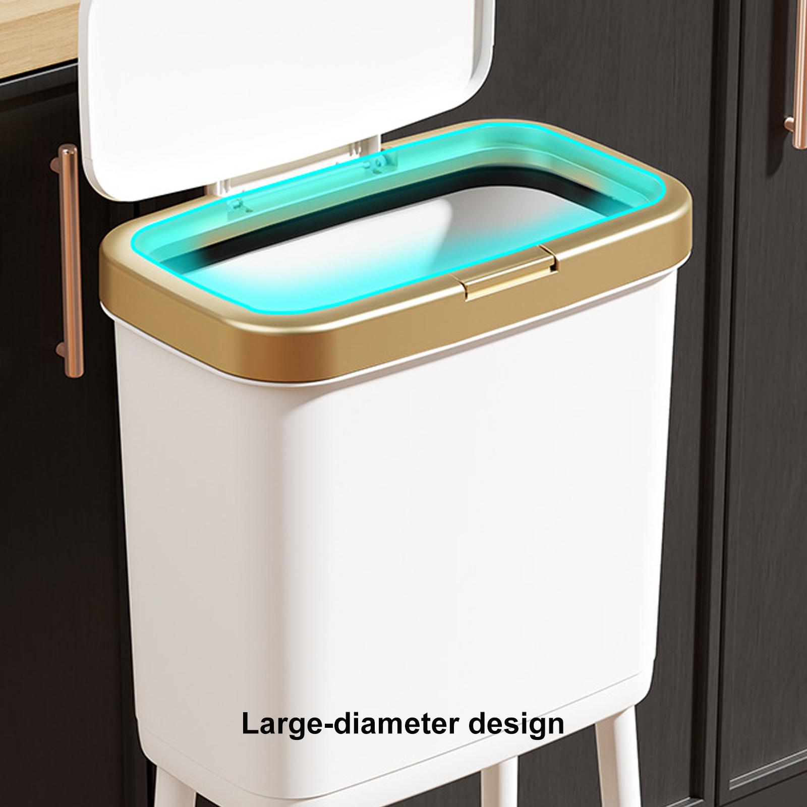 Sleek Wheeled Indoor Bin Moisture Resistant Construction Long Leg Perfect For Home And Workspaces Use чёрный