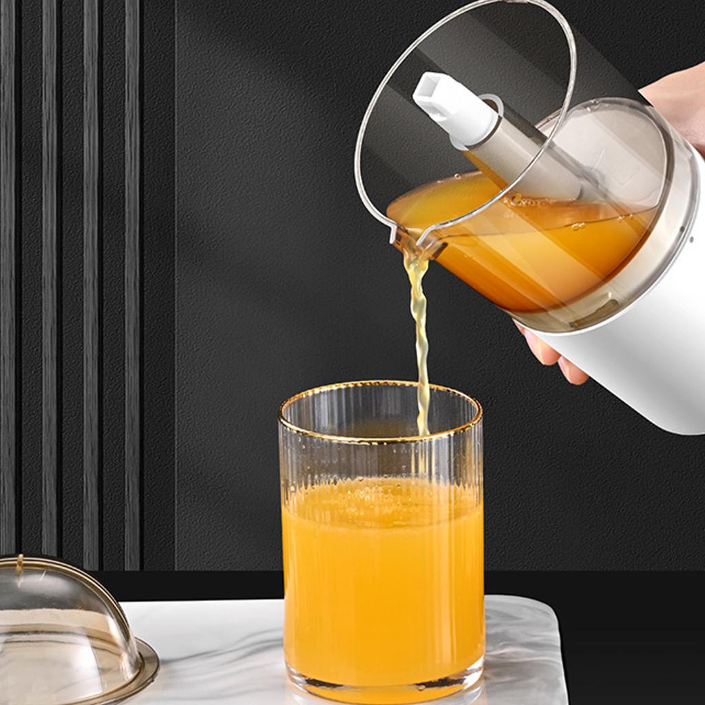 Elektrický odšťavňovač pomerančů Bezdrátový tichý odnímatelný stroj na odšťavňování citrusů pro domácí piknikové kempování