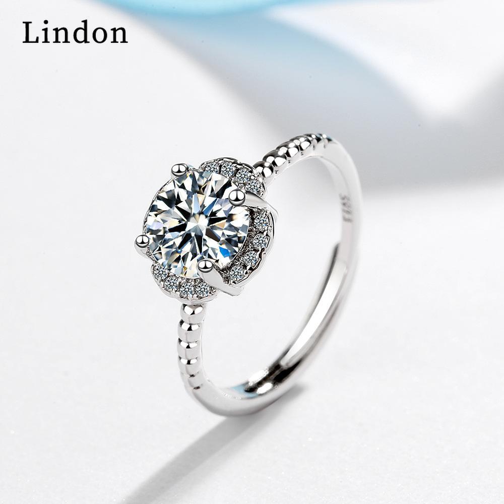 Lindon Kvinner kobberlegering Zircon Ringer Fest Jubileum Fine smykker Ring