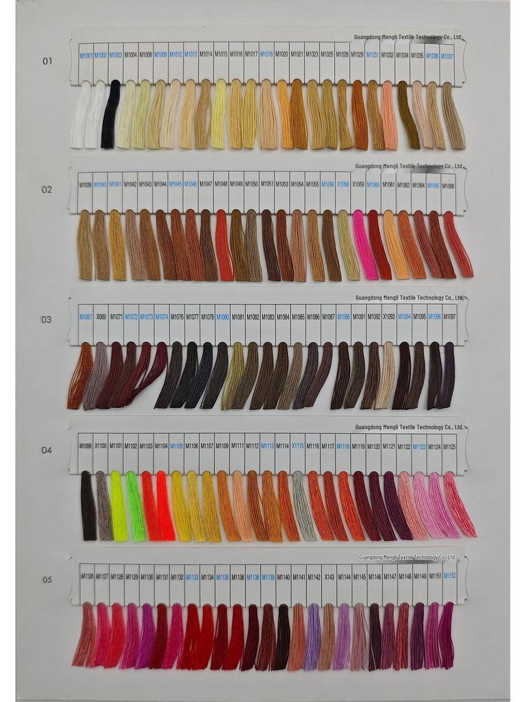 Quilted Cotton Bottom Line 40S/2 Large Spool High-Strength Polyester Embroidery Thread