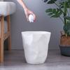 Round Garbage Container Bin Large Capacity Trash Bin Can Wastebasket for Household Bathroom