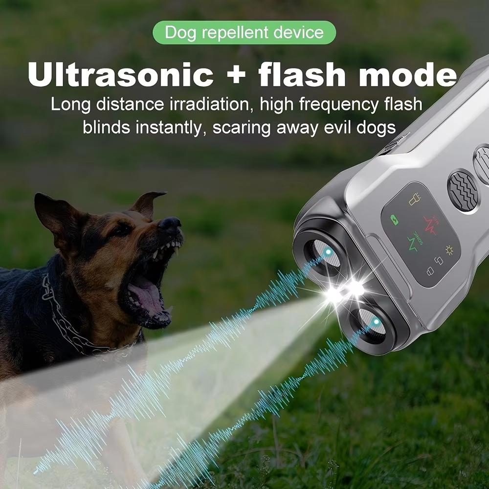 Dog Sonic Bark Deterrents Devices for Own or Neighbor's Dog, 3X Ultrasonic Anti Barking Device for Dogs Bark Deterrent Safe