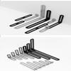 2Pcs Stainless Steel Adjustable 90 Degree Angle L-Shaped,Corner Code,Multiple Sizes Suitable For Cabinets Furniture