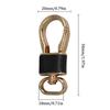 High Quality Minimalist Durable Buckle Car Key Case Cover Pendant Keychain Carabiner Creative High-End Personalized Keychain