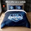 NSW Blues Design Bed Bedding Set 1 Duvet Cover + 2 Pillowcases Soft Breathable Household Bed Linens