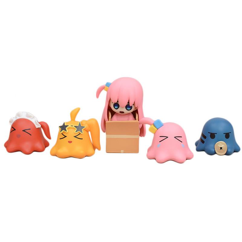 Rock Bocchi The Anime Pvc Action Figures Model Toy Desktop Gifts Decoration
