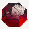 1pc Jujutsu Kaisen Satoru Gojo Umbrella - Automatic Opening Folding Design, 8-Bone Iron Frame Outdoor Umbrella, Perfect Gift for Fans, Travelers, Dail