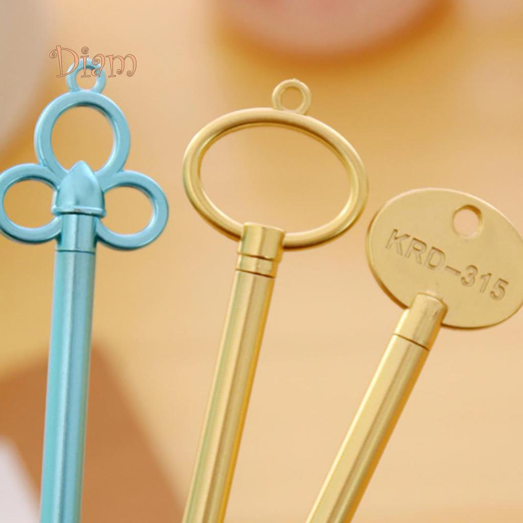 Elens Store 0.5mm Creative Key Shape Gel Pen School Office Writing Stationery Student Gift