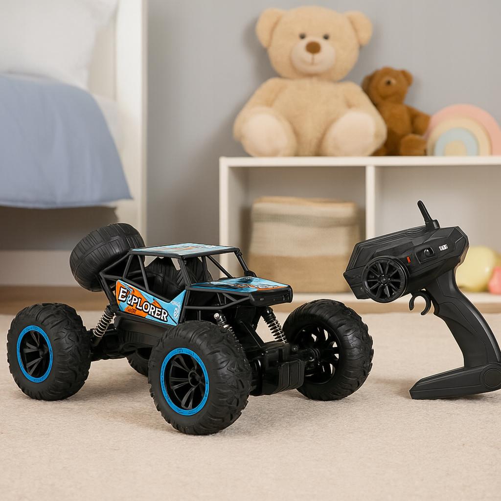 Samochód Na Pilot Rc Off Road 2,4Ghz Terenowy Duży 4X4 Dla Dzieci Prezent