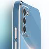 XINLI TPU Phone Cover for Samsung Galaxy A03s (164.2 X 75.9 X 9.1mm),Electroplating Anti-shock Mobile Phone Case