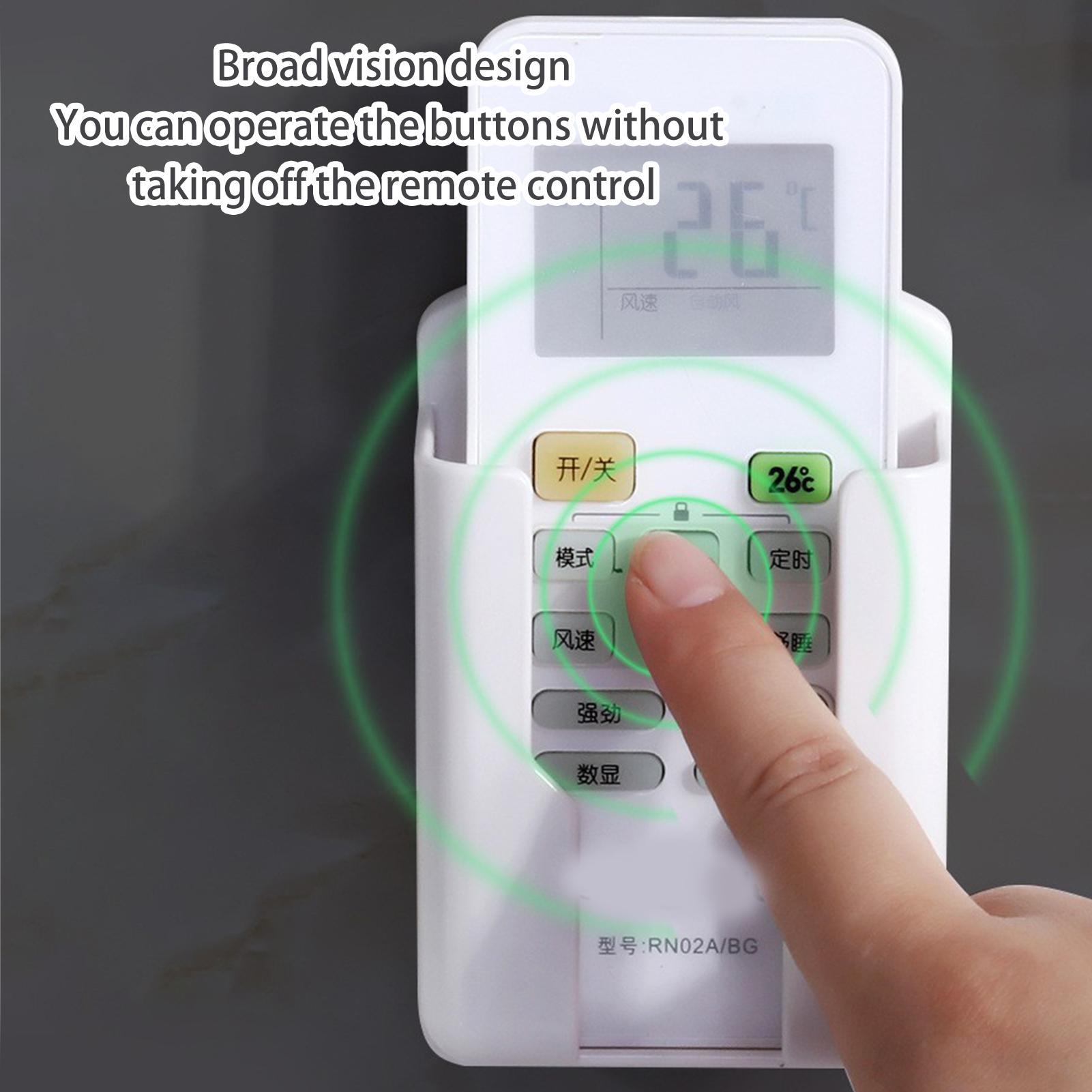 

Настенный органайзер без сверления Органайзер для расчесок с пультом дистанционного управления Самоклеящийся Хранилище для пульта дистанционного управления кондиционером CHINA