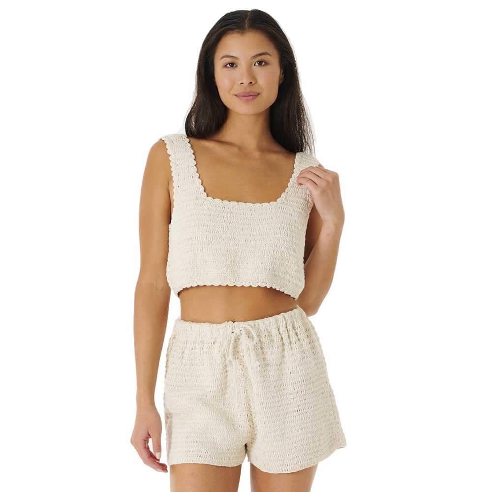 

Rip Curl Cropped Camisole for OCEANS TOGETHER CROCHET Summer Size M Women s (Suitable Co-ops) [00TWKN / TOP] Off-White,