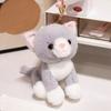 Soft Furry Kitten Plush Toy Stuffed Animal Stuffed Cat Keychain Simulated Cat Doll  Girls Gift